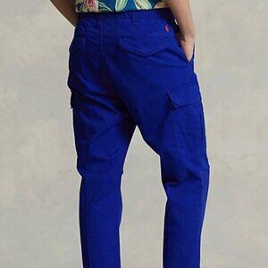 Polo Ralph Lauren Men's Twill Cargo Pants Blue Size 32X32 NEW